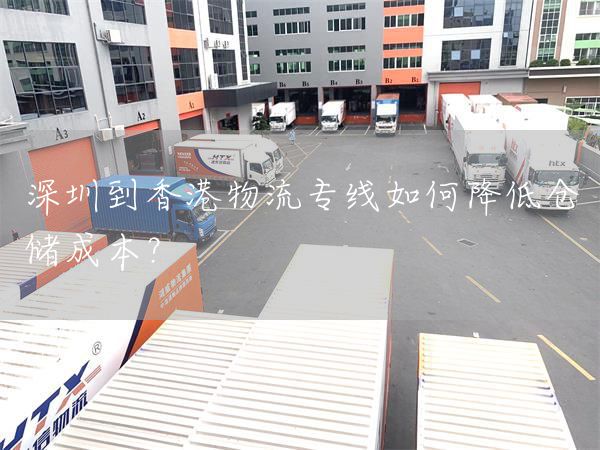 深圳到香港物流專線如何降低倉儲成本？(圖1)
