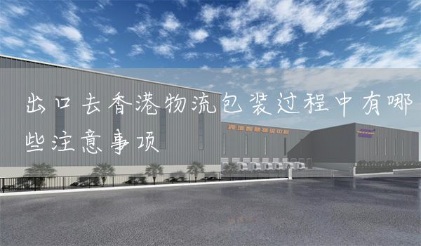 出口去香港物流包裝過程中有哪些注意事項(圖1)