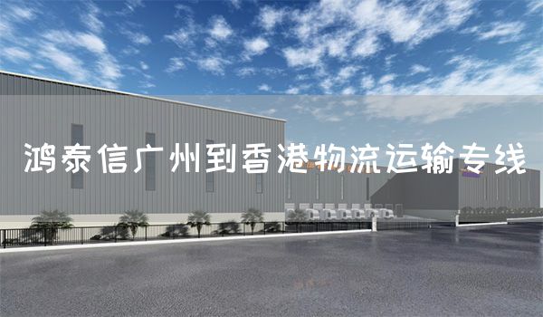 鴻泰信廣州到香港物流運輸專線(圖1)