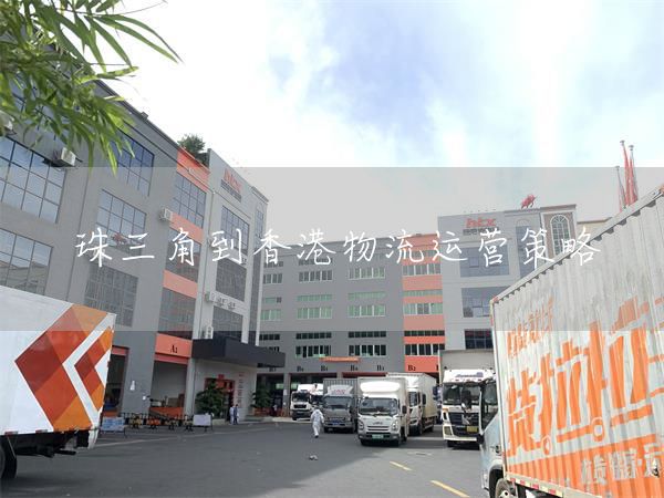 珠三角到香港物流運營策略(圖1)